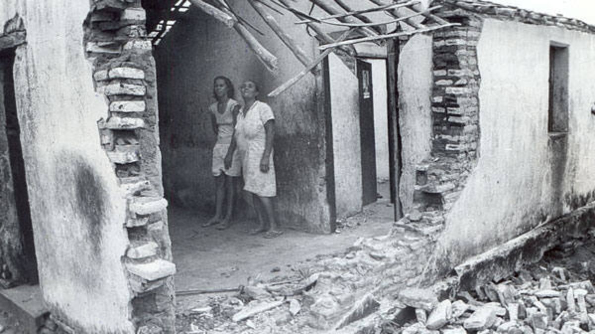 Um terremoto de magnitude 5,1 na escala Richter atingiu a região em 1986 Um terremoto de magnitude 5,1 na escala Richter atingiu a região em 1986
