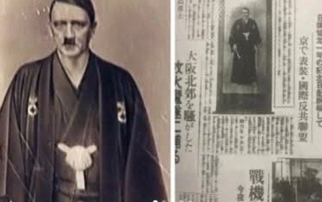 Hitler de kimono