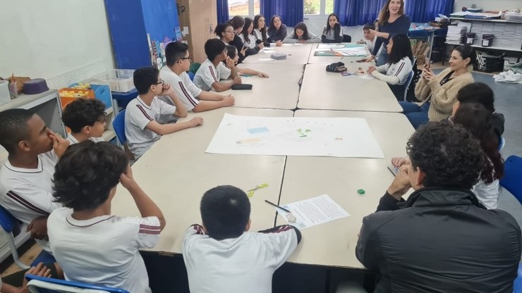 Estudantes debatem meio ambiente e criam propostas sustentáveis