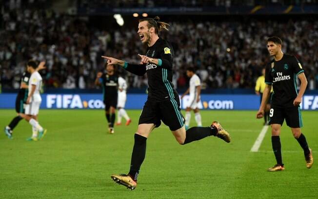 Gareth Bale fez somente o seu quarto gol na temporada, mas foi importante pois classificou o Real para a final do Mundial