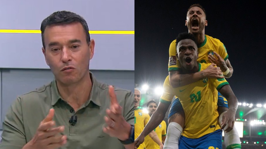 Rizek coloca Vini Jr. acima de Neymar