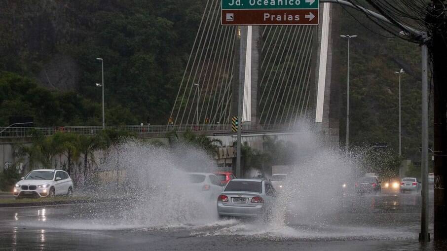 Chuva no Rio interdita casas na zona sul da cidade