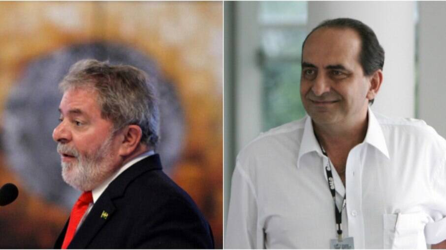Ex-presidente Lula (PT) e prefeito de Belo Horizonte, Alexandre Kalil (PSD)