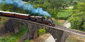 Trem dos Vales está sem circular há mais de 1 ano no RS