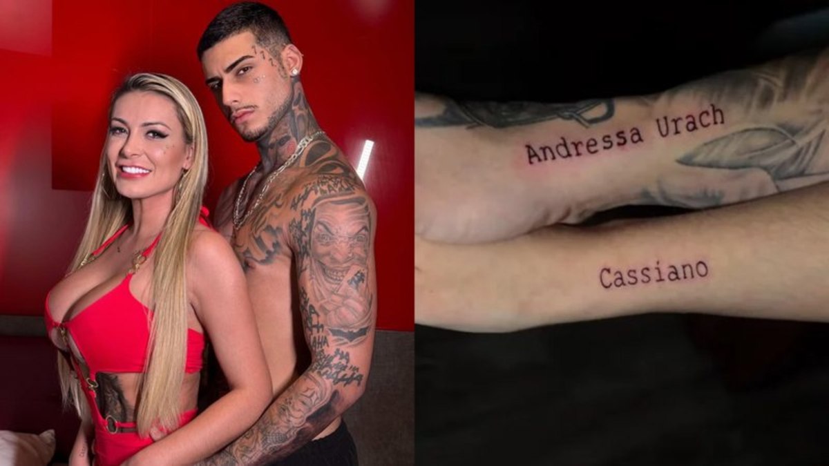 Andressa Urach e Cassiano França