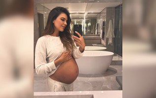 Mariana Rios compartilha reflexão no sexto mês de gravidez