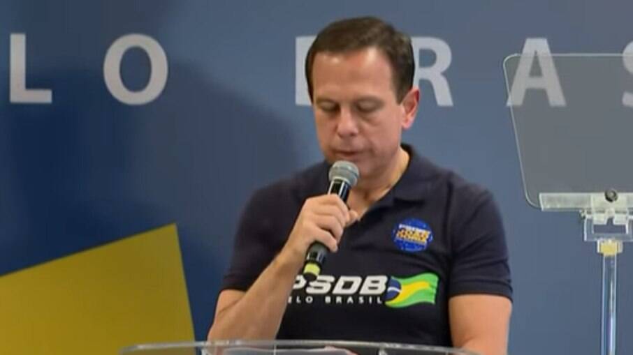 João Doria discursou após prévias do PSDB