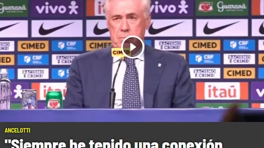 Marca repercute coletiva de Ancelotti Marca repercute coletiva de Ancelotti