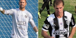 Hoje no Palmeiras, goleiro Bruno jogou no time de Túlio Maravilha