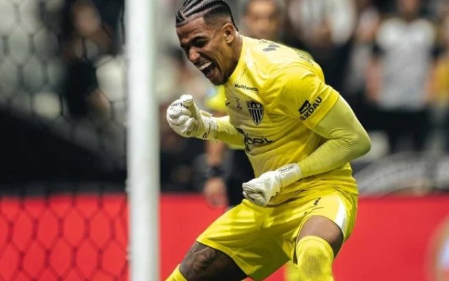 Delfim, o reserva de Everson está um monstro no gol do Galo