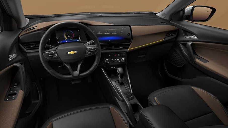 Interior do Chevrolet Tracker Interior do Chevrolet Tracker