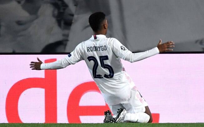 Rodrygo marcou o gol da vitória do Real Madrid sobre a Inter de Milão