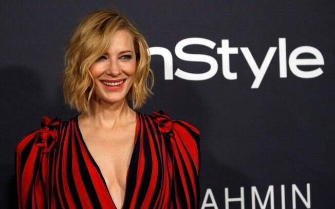 A atriz Cate Blanchett foi destaque durante a premiação InStyle