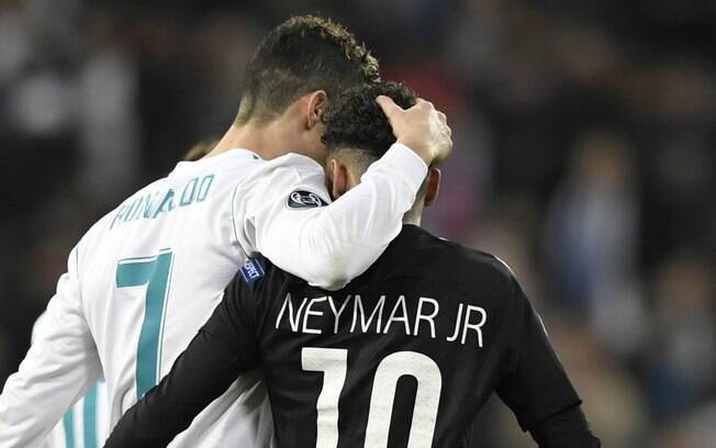 Cristiano Ronaldo disse que se preocupa com o futuro de Neymar