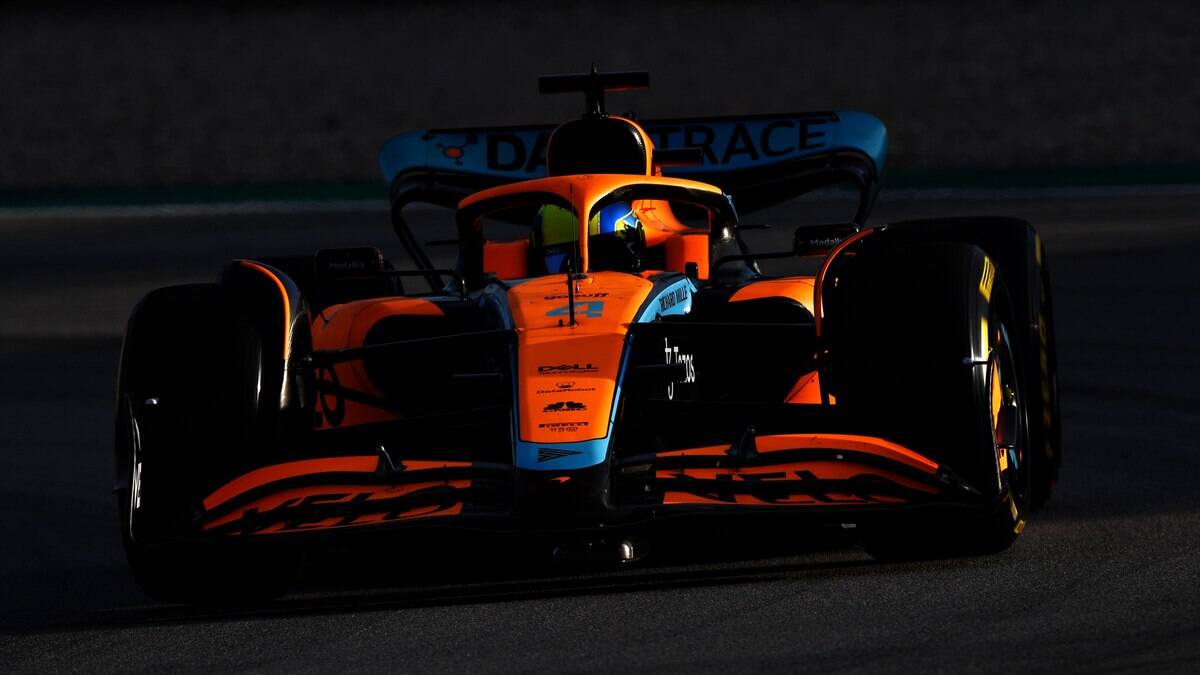 Nova McLaren para a temporada 2022