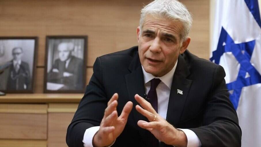 Yair Lapid, ministro das Relações Exteriores de Israel Yair Lapid, ministro das Relações Exteriores de Israel