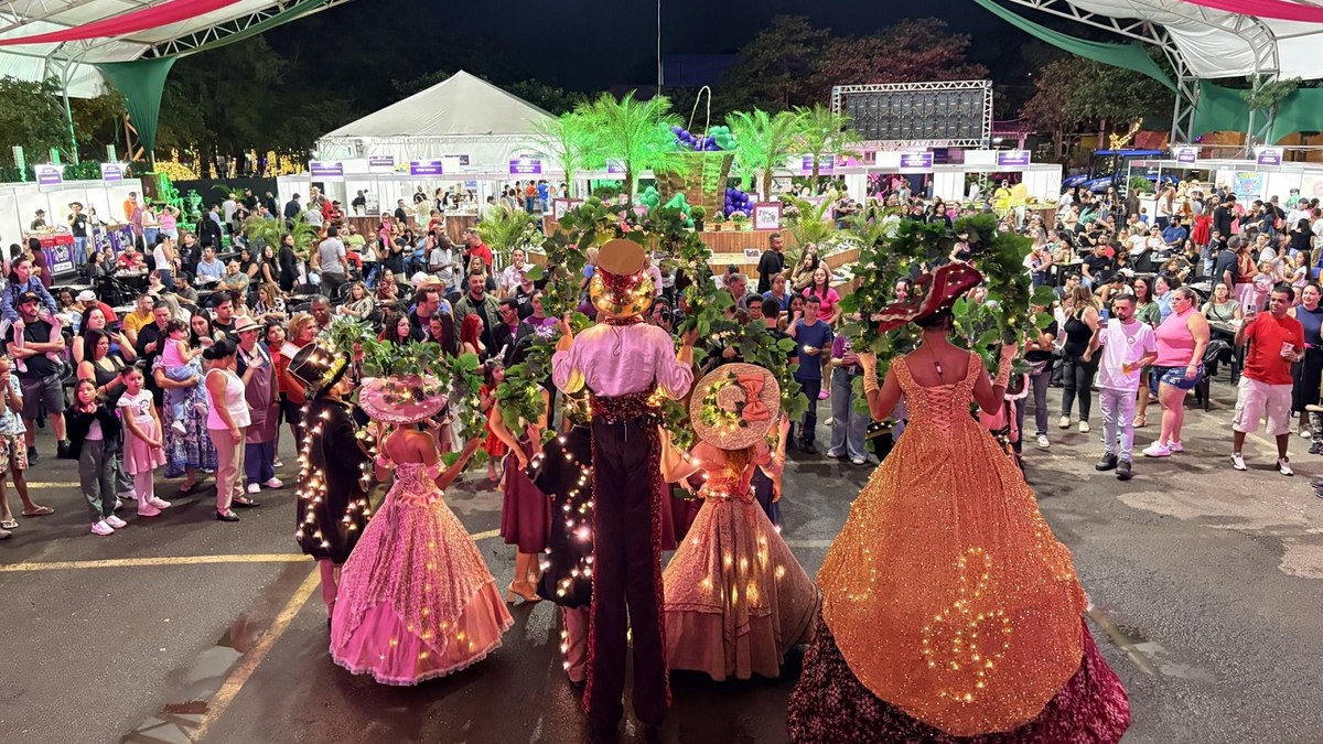 Público presente na abertura da Expo Uva 2025 de Itupeva
