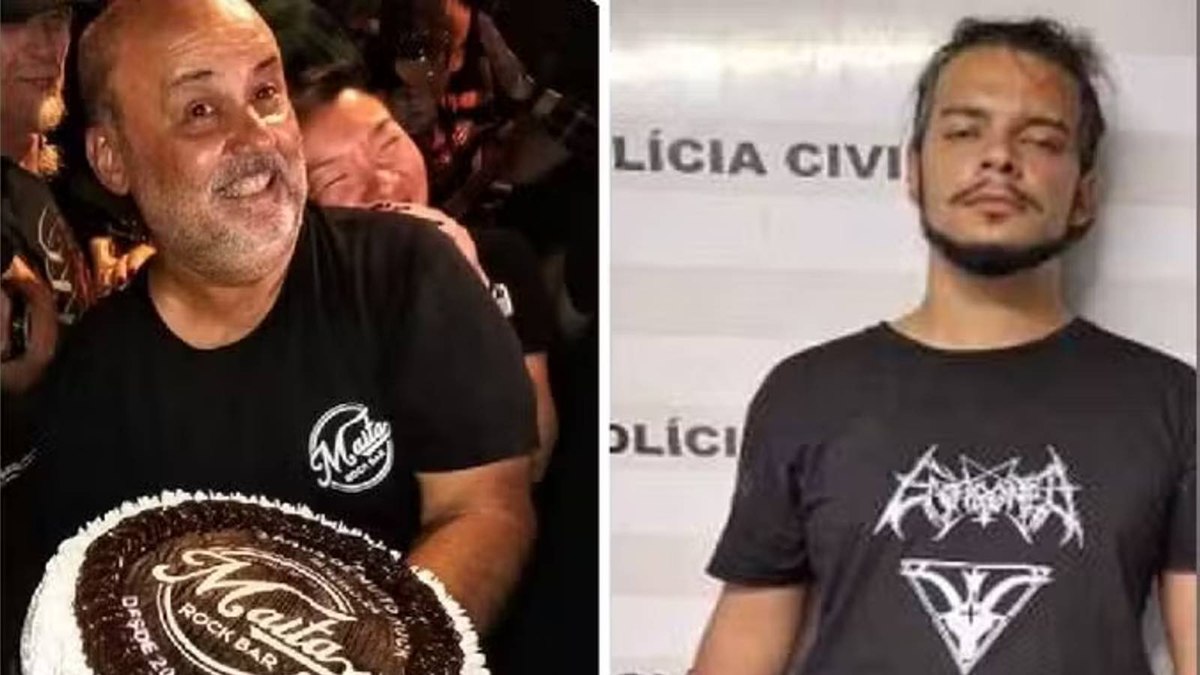 Carlos Monteiro, de 57 anos; e Diego Pereira, de 34