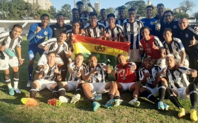 Boliviano marca, e Santos vence o Corinthians pelo Paulista Sub-20