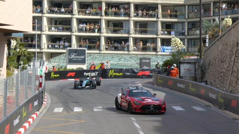 Safety Car no GP de Mônaco