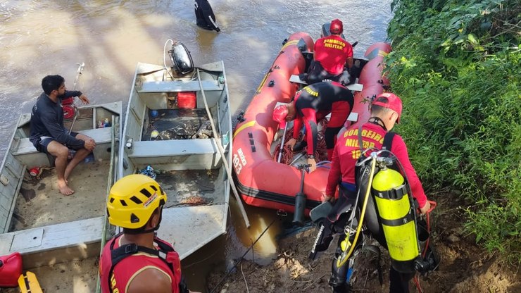 Corpo de pescador é localizado por bombeiros em Goiás