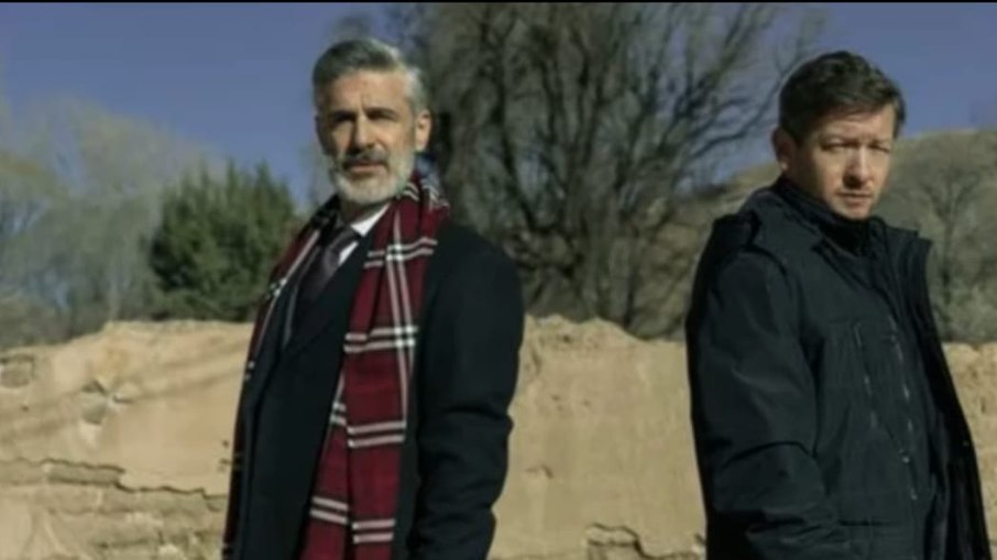 Os atores Leonardo Sbaraglia e Gustavo Bassani
