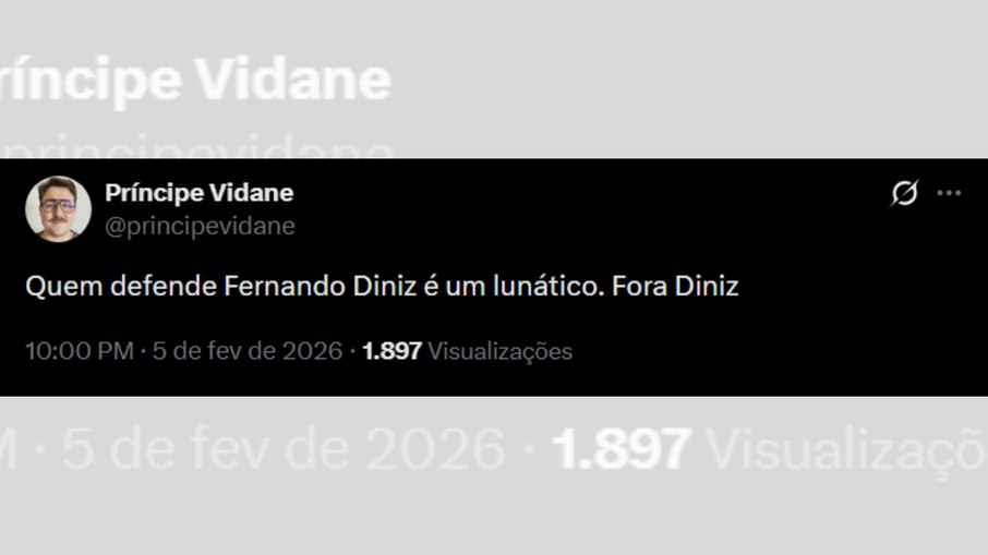 Vascaínos protestam nas redes sociais contra Fernando Diniz Vascaínos protestam nas redes sociais contra Fernando Diniz