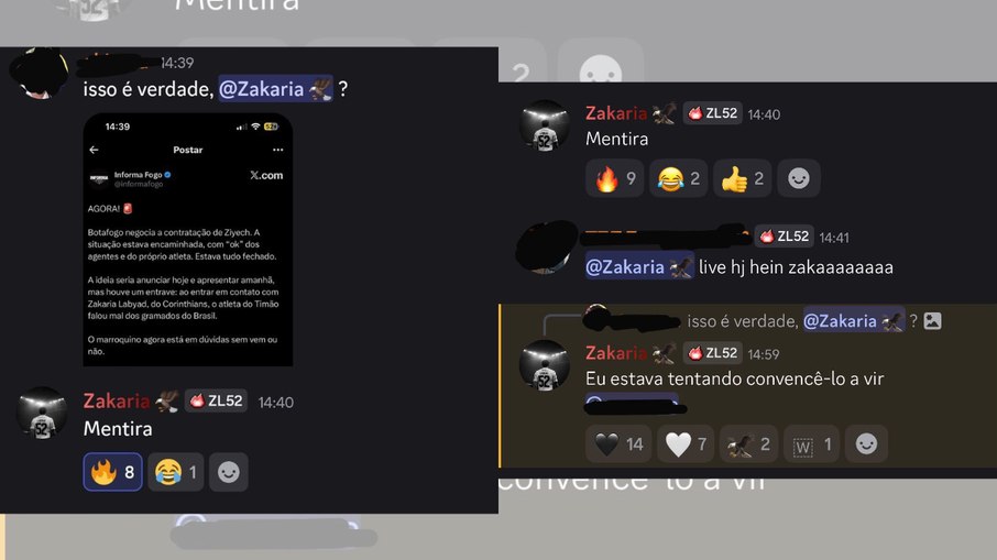 Zakaria Labyad revelando que falou com Ziyech sobre negociação com o Botafogo Zakaria Labyad revelando que falou com Ziyech sobre negociação com o Botafogo