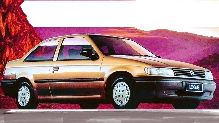 Volkswagen Logus se destacou na década de 90 pelo seu belo design esportivo, com duas portas