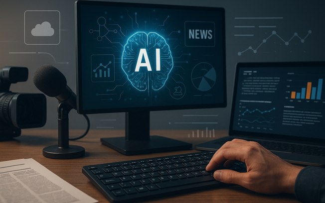 Inteligência artificial remodela práticas jornalísticas
