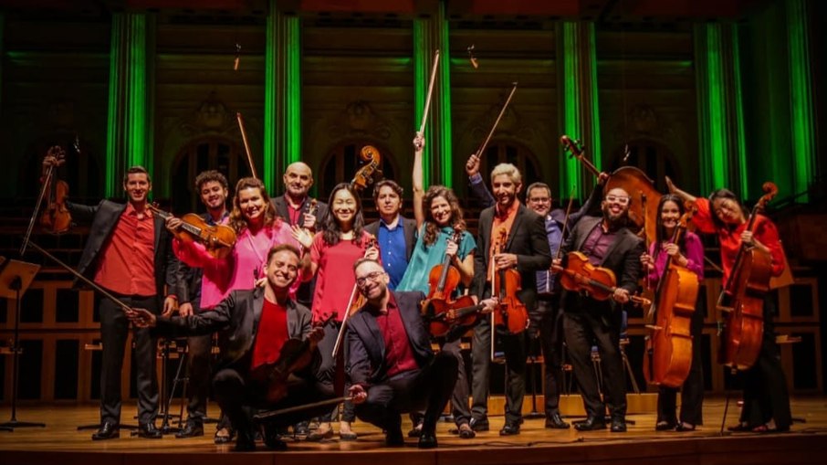 O grupo São Paulo Chamber Soloist O grupo São Paulo Chamber Soloist