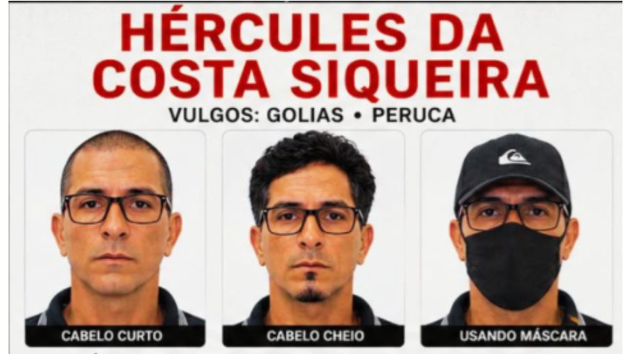 Hércules da Costa Siqueira, conhecido pelos apelidos de “Golias
