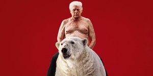 The Economist exibe Trump montado em urso e cita Groenlândia