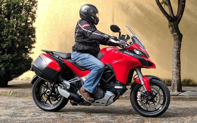 A mais vendida é a Ducati Multistrada 1260S, em oferta nas condições especiais, com motor Testastretta de 158 cv