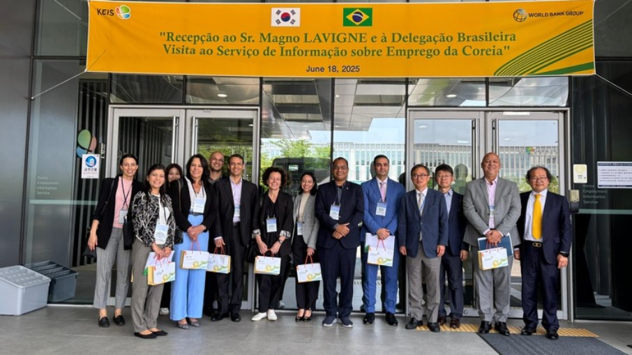 Brasil e Coreia do Sul assinam Carta de Intenções para cooperação em políticas de emprego