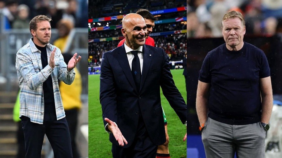 Nagelsmann, Roberto Martínez e Koeman deixaram as seleções que estavam no comando