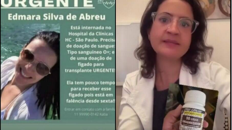 Médica Liliana Ducatti fez alerta sobre produto emagrecedor após paciente sofrer hepatite fulminante em razão do uso da substância 