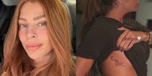 Grazi Massafera entra na "vibe selvagem" e exibe tatuagem de onça