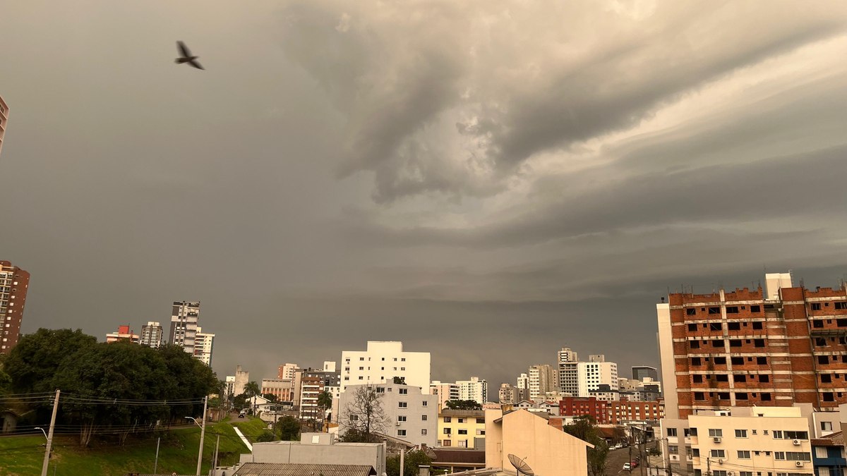 Inmet emite alerta para a Região Sul
