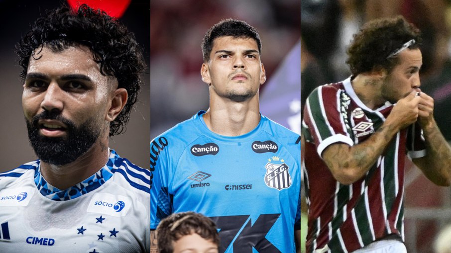 Gabigol, Brazão e Guga são destaques na seleção da rodada Gabigol, Brazão e Guga são destaques na seleção da rodada