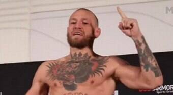 McGregor celebra venda total de ingressos para UFC 264