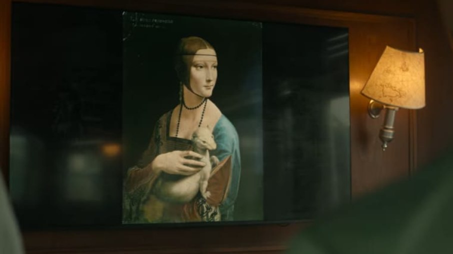 A obra Dama com Arminho de Leonardo da Vinci