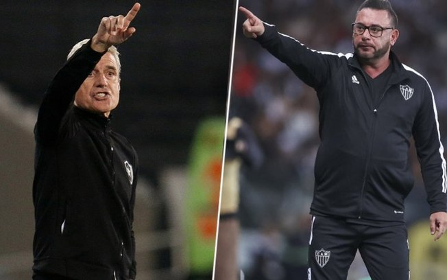 Botafogo x Atlético-MG: pressão sobre Luís Castro e Turco Mohamed marca duelo de alvinegros