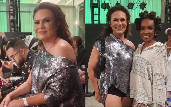 Paula Ferreira, influenciadora e youtuber trans faz sua estreia no São Paulo Fashion Week