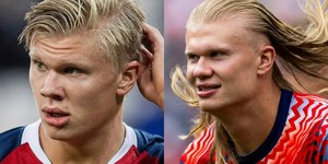 Haaland nem sempre usou cabelo longo; mudança teve motivo curioso
