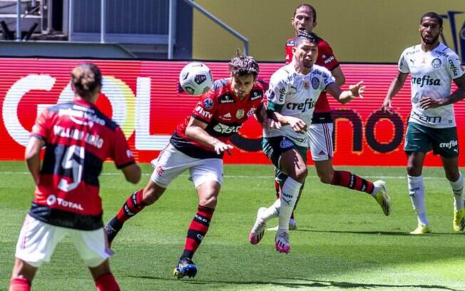 Foto: Reprodução/Flamengo e Palmeiras