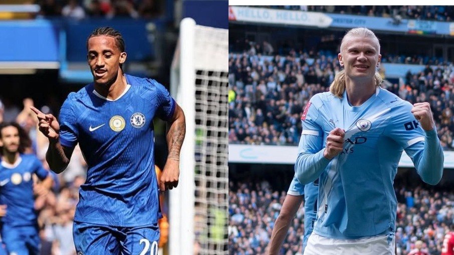 João Pedro e Haaland são os artilheiros de Chelsea e Manchester City