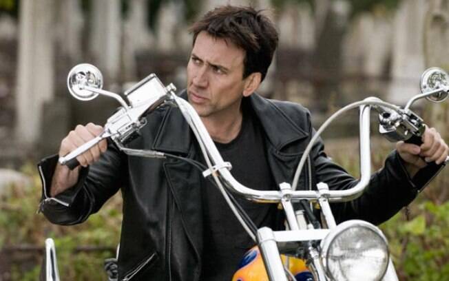 Nicolas Cage deu vida ao personagem Jhonny Blaze no filme 