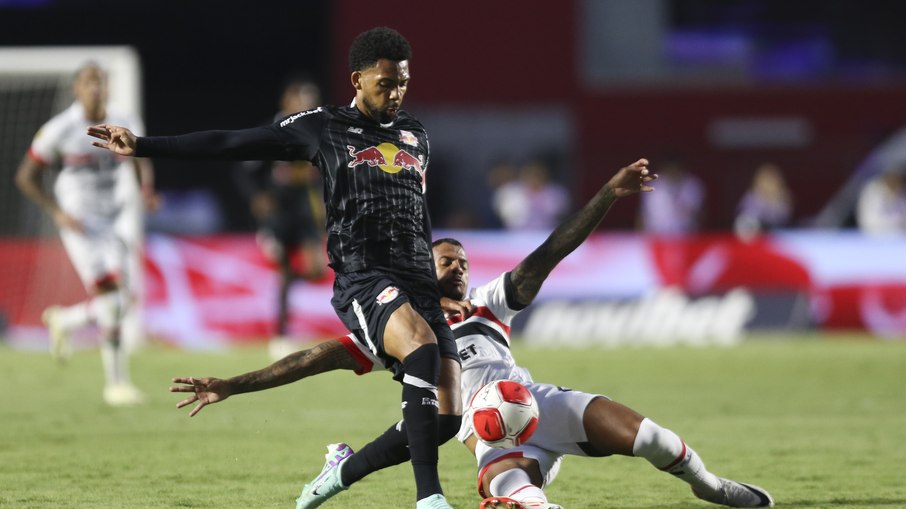 São Paulo e Red Bull Bragantino empataram em 2 a 2