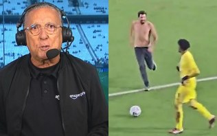 Corinthians: Galvão Bueno detona torcedor que agrediu Hugo Souza